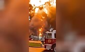 Oils Company Explosions in Roseland