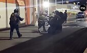 Police Clash with Antifa Protesters
