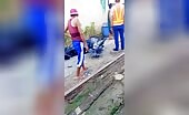 Biker Killed by Oncoming Train