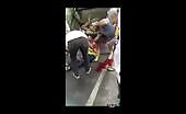 Garbage Truck Crashes into Building