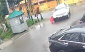 Girl Hit by Vehicle While Crossing