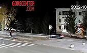 Pedestrian Hit by Car at Crossing