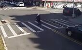 Pedestrian Hit by Bus