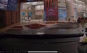 Taxi Hits Pedestrian in Hong Kong