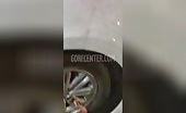 Driver Hits Couple on Scooter