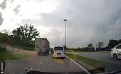 Motorcyclist Killed in Dashcam Crash