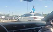 Car Crash at Red Light