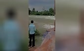 Man Drowns Crossing Flooded Bridge