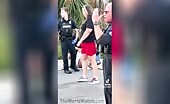 Man Bear Sprayed at Charlie Kirk Memorial