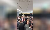 Reporter Asks if War is Over