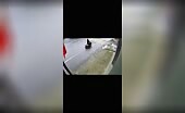 Scooter Rider Hit by Vehicle