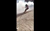 Firework Explosion Injures Reckless Handler