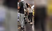 Man Slapped Unconscious on Subway