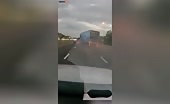 Car Driven Recklessly Crashes