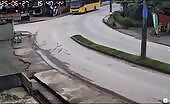 Woman Struck by Bus