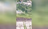 Woman Falls Off Edge
