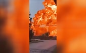 Russia Gas Station Explodes