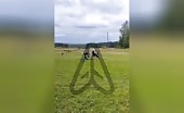 Homemade Helicopter Explodes, Kills Dreamer