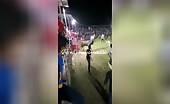 Bull Attacks Man