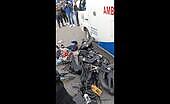 Truck Runs Over Person on Friday