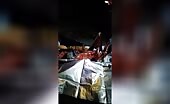 Truck Hits Pedestrian