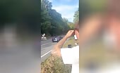 CT5 Blackwing Crashes into C7 Corvette