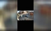 Cyclist Crashes After Disobeying Road Rules