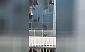 Burning Building Escape Attempt