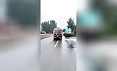 Man Misses Jump Timing