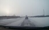 Truck Load Falls Off