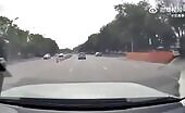 Manhole Covers Explode Simultaneously