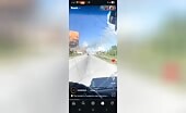 Ukraine Highway Explosion