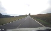 Driver Survives Risky Overtake Crash