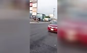 Motorcyclist Dies in Fiery Crash