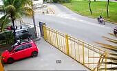 Car Hits Two Cyclists