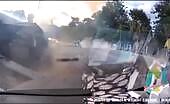 Power Poles Collapse