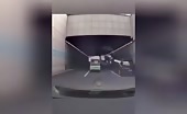 Car Rollover in Chinese Tunnel