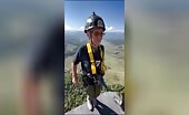 Elderly Man Falls During Bungee Jump