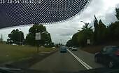Woman Flips Off Driver After Crash
