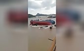 Ship Launch Ends in Disaster