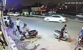 Men Arguing on Roadside Hit by Car
