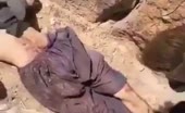 Soldiers' Bodies Dragged
