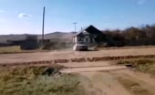 Drunk Driver Crash in Lada