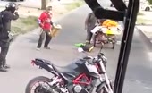 Machete Attack vs Gunfire in Uruguay