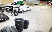 Tire Pants Him in Violent Attack