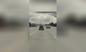 Car Tyre Explodes Mid-Ride