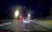 Driver Slams Through Turn Lane In Construction Zone