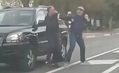 Drivers Argue Until Conflict Resolved