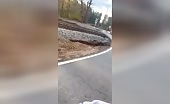 Train Smashes Into Car