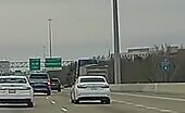 Truck Driver Avoids Accidental Exit